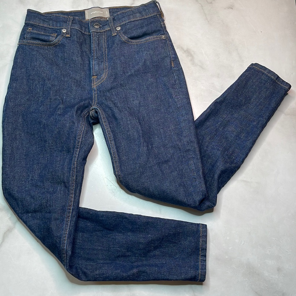 Everlane High Rise Skinny Jeans size 25 Ankle